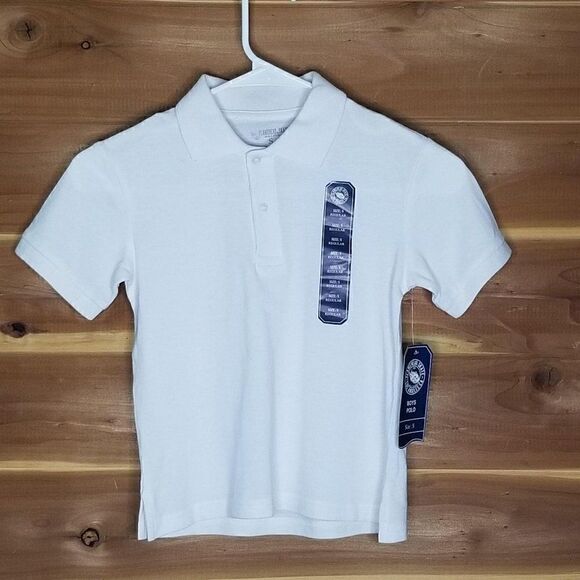 Flamehead Skate Boys Polo Shirt (size S) - Picture 1 of 3